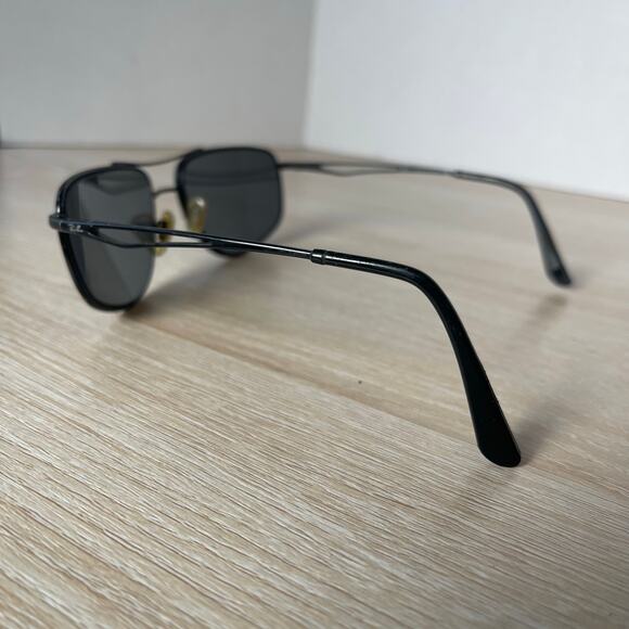 Ray-Ban RB3490 006/71 Sunglasses Black Metal PARTS ONLY 59-16 Made in Italy - Picture 10 of 11